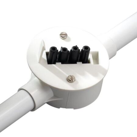 CP Electronics 4 Pole Female Ceiling Rose No Connector Plug