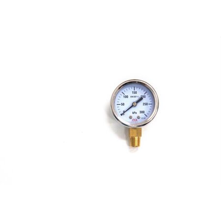 Hydrant Pressure Gauge | 55mm Dial Size | Up to 1000kPa | 1/4 inch PT Thread | by Fire Factory Australia
