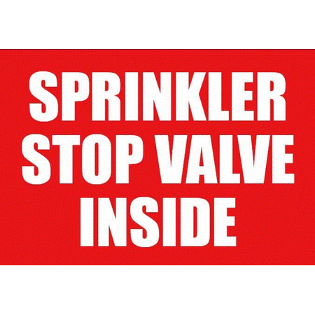 Sprinkler Stop Valve (Metal) | Durable Construction | Large Size for High Flow | Effective Water Control | by Fire Factory Australia