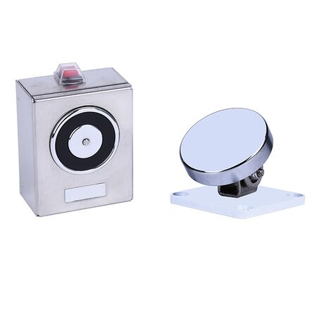 Stainless Steel Wall Mount Door Holder | 60kg Holding Force | Durable Corrosion-Resistant Design | by Fire Factory Australia