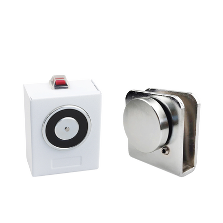 Glass Door Holder | 60kg Holding Force | Designed for 20mm Glass | Compact Size | by Fire Factory Australia