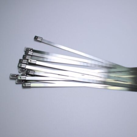 Stainless Steel Cable Tie 304SS | PVC Coated | Corrosion Resistant | 4.6mm x 200mm | @Bag of 100 | by Fire Factory Australia