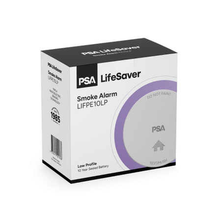 Photoelectric Smoke Alarm | Lithium Battery Operated | Compact Design | Standalone Unit | by Fire Factory Australia