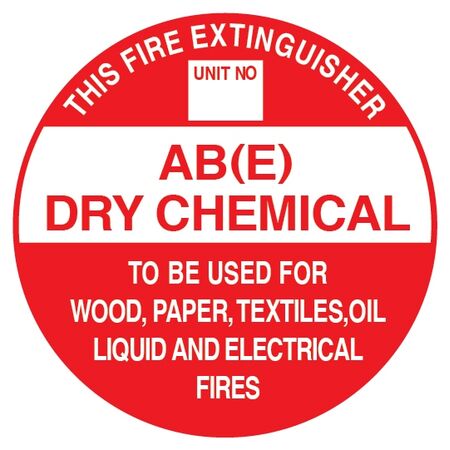 Extinguisher Identification Sign | Durable Metal Construction | Weather-Resistant | by Fire Factory Australia