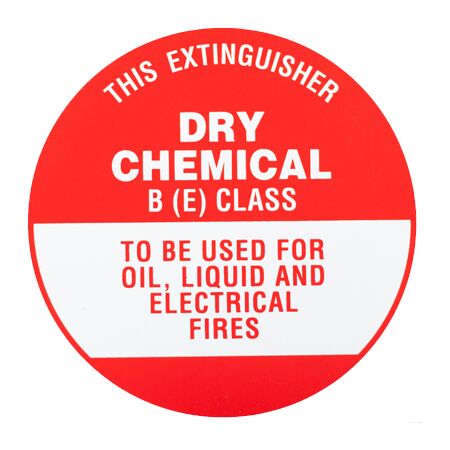 Extinguisher Identification Sign | Durable Metal Construction | Weather-Resistant | 193mm x 193mm | by Fire Factory Australia