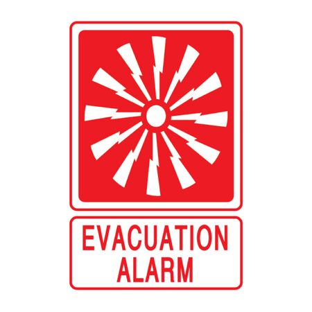 Evacuation Alarm (Small) | Compact Design | Loud Alarm Sound | Ideal for Safety Systems | by Fire Factory Australia