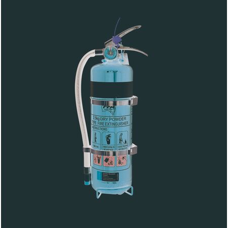 2.5 kg ABE Dry Chemical Powder Extinguisher | Vehicle Bracket Included | Class A, B, E Fire Safety | by Fire Factory Australia