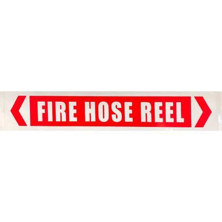 Fire Hose Reel Sign with Sticker | Weather-Resistant Vinyl | High Visibility | by Fire Factory Australia