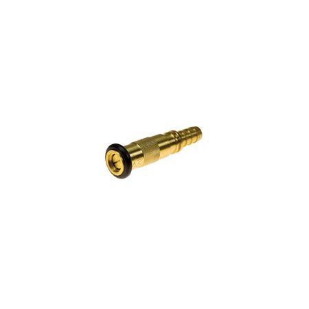 Brass Hose Reel Twist Nozzle Jet Spray | Durable Brass & Rubber Bumper | 19mm Tail | by Fire Factory Australia