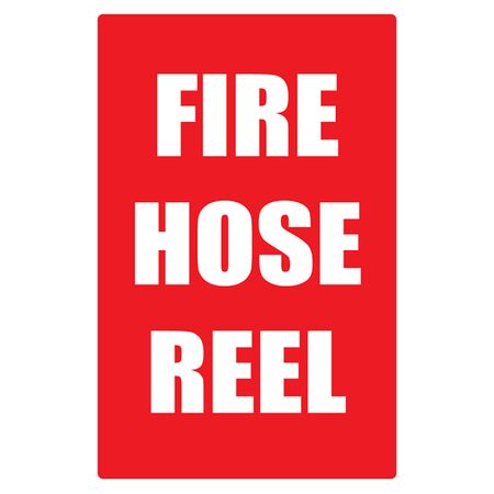Fire Hose Reel Sign | Large Clear Lettering | Durable Weather-Resistant | 300mm x 450mm | by Fire Factory Australia