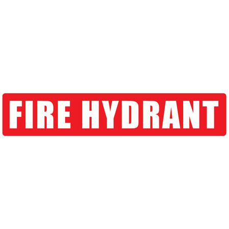 Fire Hydrant Red Strip (Small) | High Visibility | Durable Weather-Resistant Plastic | Compact Size | by Fire Factory Australia