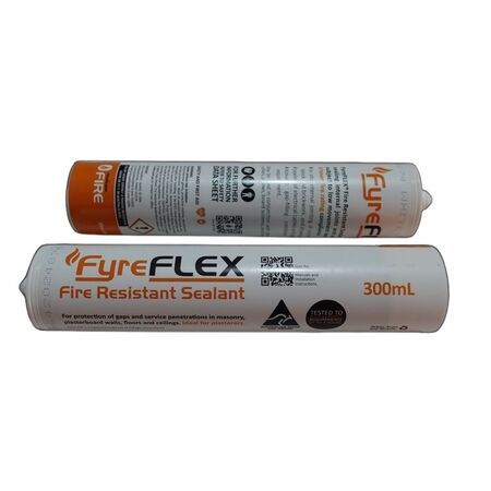 Fire Retardant Sealant 300ml | Prevents Fire Spread | Easy Application | White Color | by Fire Factory Australia
