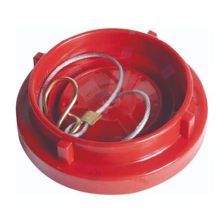 Hydrant Blanking Caps with Storz Thread | Durable Plastic | 65mm Size | by Fire Factory Australia