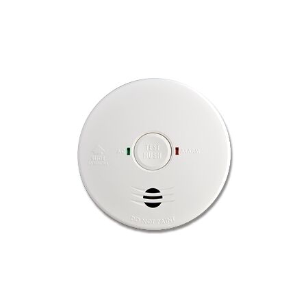 PSA Smoke Alarm Photoelectric | 240VAC with 9V Battery Backup | Hush & Test Button | Insect Mesh | by Fire Factory Australia
