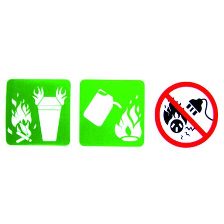 Pictograph - Large Foam Fire Sign | Clear Visibility | Fire Safety Compliance | by Fire Factory Australia