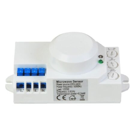 Microwave Sensor | 5.8 GHz Frequency | 12m Detection Range | High Sensitivity | by Fire Factory Australia