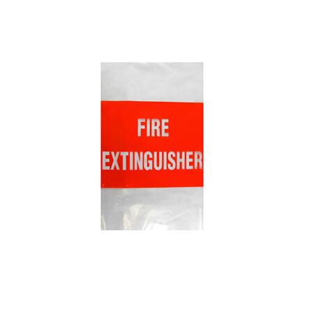 Thick UV Plastic Cover for 4.5kg Fire Extinguisher | Durable UV Protection | Easy Manual Fitting | by Fire Factory Australia