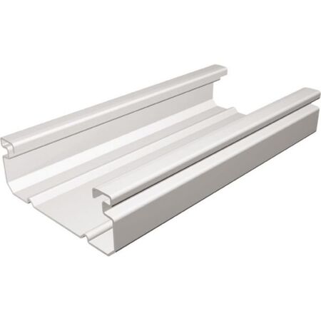 Legrand PVC Cable Tray Unperforated 400mm x 100mm x 3m Length