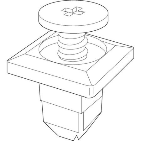 Legrand PVC Cable Tray Rivet