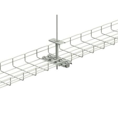 Cablofil Pre-Galvanised Steel Wire Cable Tray Central Rod Hanger Ceiling Plate