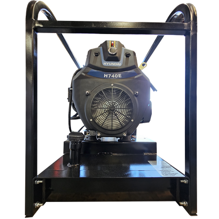 Hyundai H740E Portable Petrol Generator | Push Button Start | 50L Fuel Tank | Worksite Compliant | by Genelite
