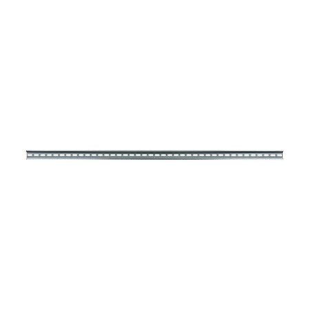 DIN RAIL, 35MM, 1 M, 7.5 MM HIGH, STEEL, (DIN RAIL, 35MM, 1 M, 7.5 MM HIGH, STEEL, (DRL35MMLO))