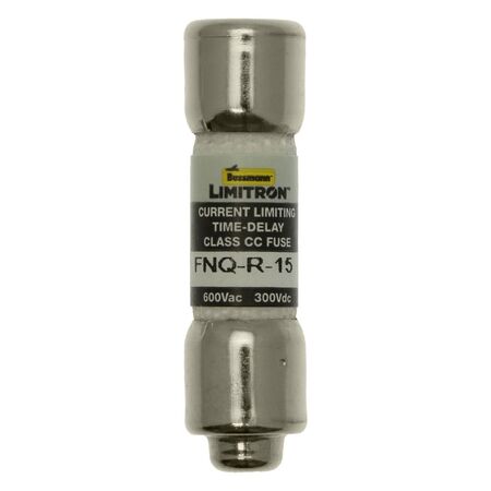 CLASS CC TIME DELAY REJECTION FUSE (CLASS CC TIME DELAY REJECTION FUSE (FNQ-R-15))