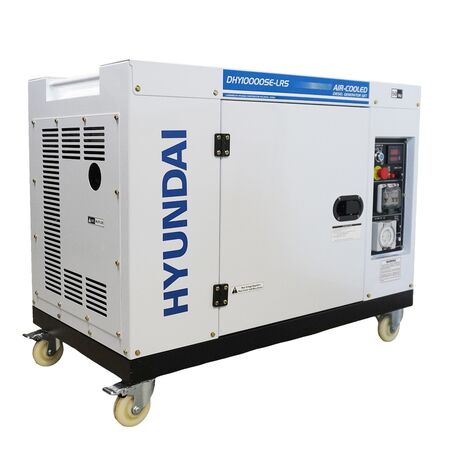 10kVa Diesel Generator | 2 Wire Remote Start | 25L Fuel Tank | 7 Hours Run Time | by Genelite