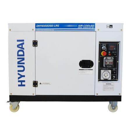 10kVa Diesel Generator | 2 Wire Remote Start | 25L Fuel Tank | 7 Hours Run Time | by Genelite