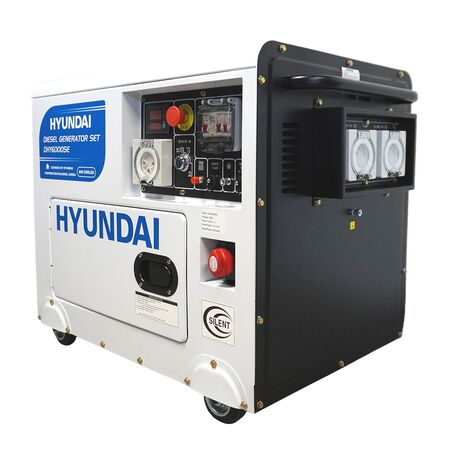 6.25kVA Diesel Generator | Electric Start | 16L Fuel Tank | Low Noise 74 dB(A) | by Genelite