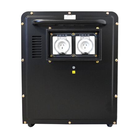 6.25kVA Electric Start Diesel Generator | 5.2kW Clean Power | Low Emission Engine | @Each by Genelite