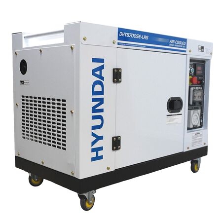 8kVA Diesel Generator | 2 Wire Remote Start | 17L Fuel Tank | 9 Hours Run Time | by Genelite