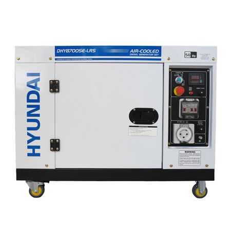 8kVA Diesel Generator | 2 Wire Remote Start | 17L Fuel Tank | 9 Hours Run Time | by Genelite