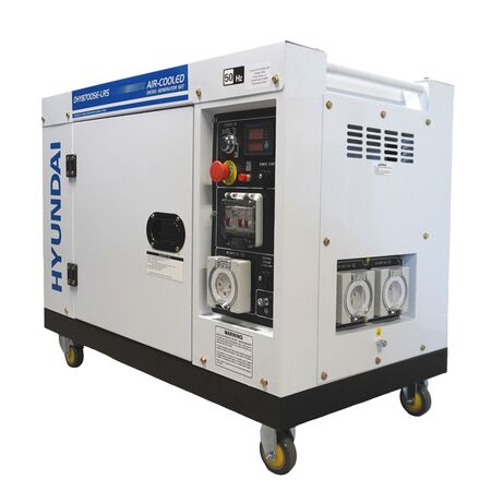 8kVA Diesel Generator | 2 Wire Remote Start | 17L Fuel Tank | 9 Hours Run Time | by Genelite