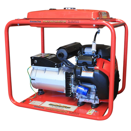 Honda GX630E Portable Generator | Key Start | Heavy-Duty Steel Frame | 25L Fuel Tank | by Genelite