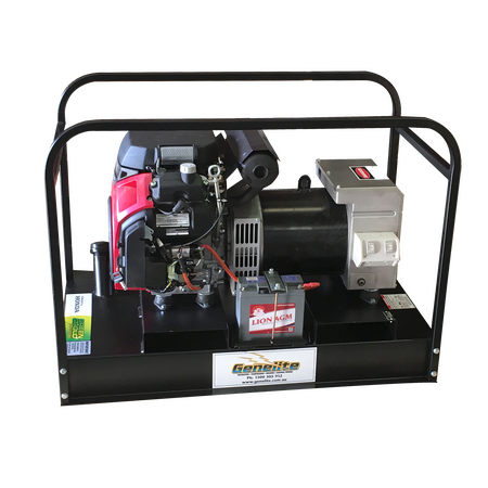 Honda GX630E Portable Petrol Generator | Key Start | 50L Fuel Tank | Overload Protection | by Genelite