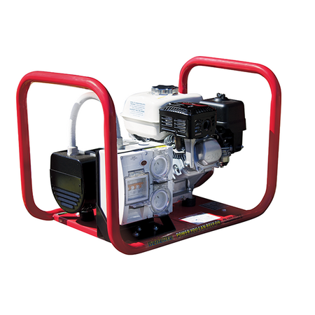 Honda GX200 Portable Generator | 2.7kW Power Output | Low Oil Protection & Heavy-Duty Frame | by Genelite