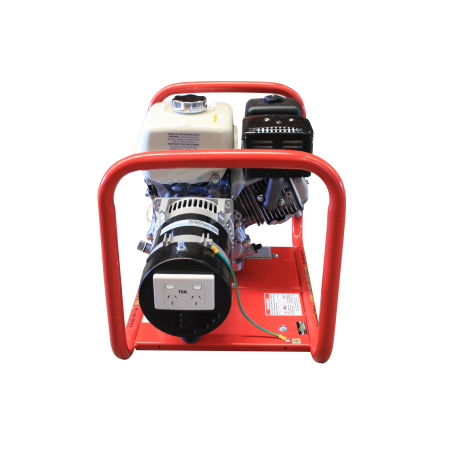 Honda GX270 Generator | 4 kW Power Output | Low Oil Protection & Heavy-Duty Frame | by Genelite