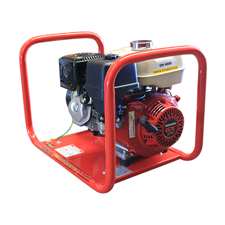 Honda GX270 Generator | 4 kW Power Output | Low Oil Protection & Heavy-Duty Frame | by Genelite