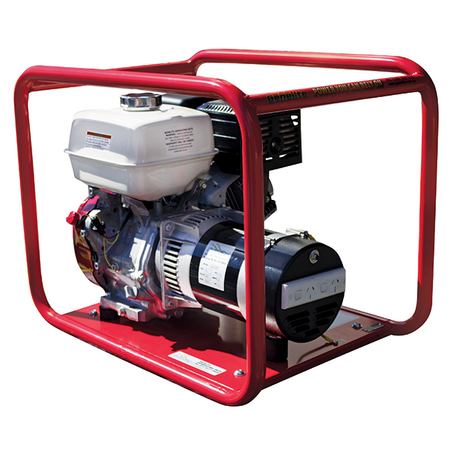 Honda GX340 Portable Petrol Generator | 6 kVA Power Output | Recoil Start | Open Frame Design | by Genelite