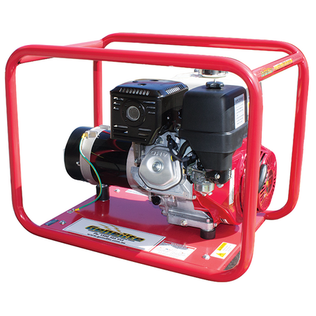 Honda GX340 Portable Petrol Generator | 6 kVA Power Output | Recoil Start | Open Frame Design | by Genelite