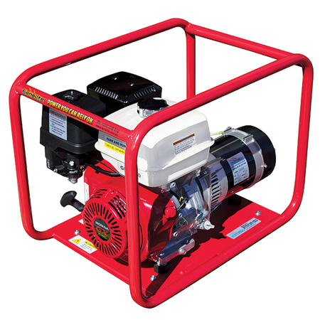 Honda GX340 Portable Petrol Generator | 5 kW Power Output | Low Oil Protection & Heavy-Duty Frame | by Genelite