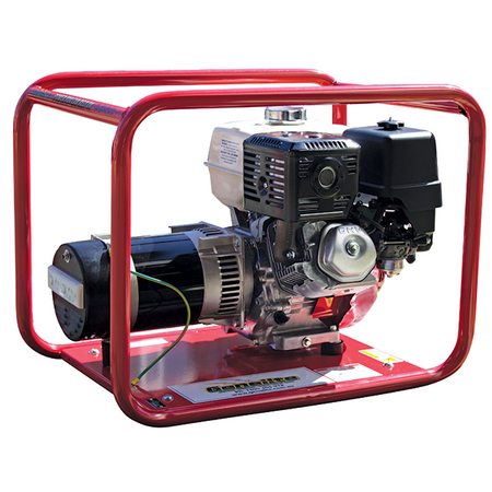 Honda GX340 Portable Petrol Generator | 6 kVA Power Output | Recoil Start | Open Frame Design | by Genelite