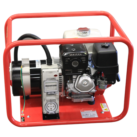 Honda GX390 Portable Petrol Generator | Pull Start Only | Heavy-Duty Frame & Low Oil Protection | by Genelite