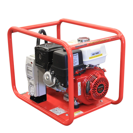 Honda GX390 Portable Petrol Generator | 7 kW Power Output | Low Noise 72 dB | by Genelite