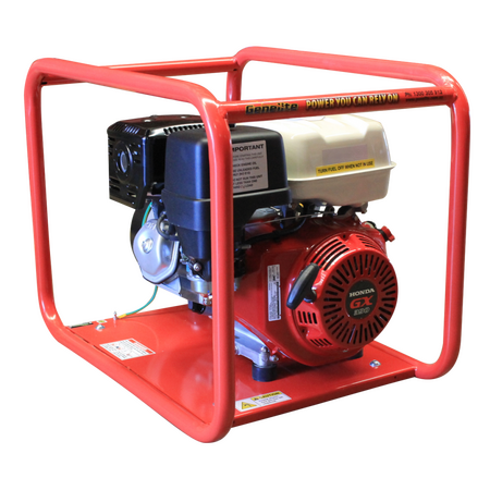 Honda GX390 Portable Petrol Generator | 8 kVA Power Output | Recoil Start System | Heavy-Duty Frame | by Genelite