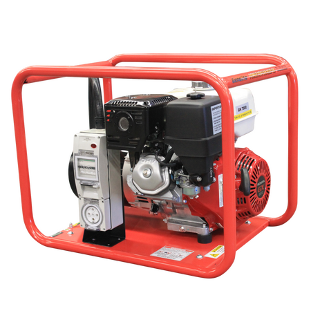 Honda GX390E Portable Generator | 7 kW Power Output | Electric & Manual Start | Heavy-Duty Frame | by Genelite