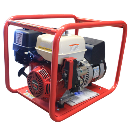 Honda GX390E Portable Generator | 7 kW Power Output | Electric & Manual Start | Heavy-Duty Frame | by Genelite