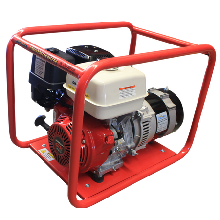 Honda GX390 Portable Petrol Generator | 8 kVA Power Output | Recoil Start System | Heavy-Duty Frame | by Genelite