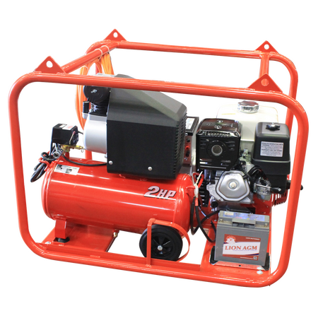 Honda GX390E Welder | Key & Pull Start | Low Oil Protection | Heavy-Duty Anti-Vibration Mounts | by Genelite